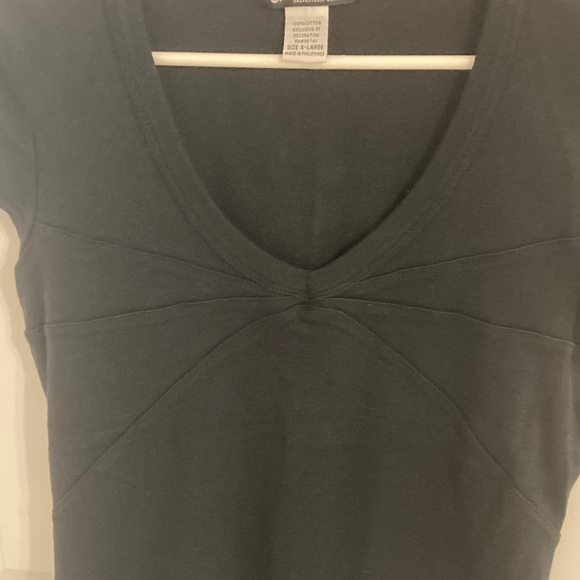 Self Esteem Black Cap Sleeve Top - Picture 3 of 4